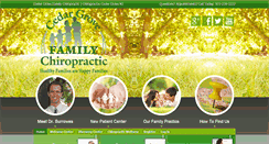 Desktop Screenshot of cedargrovefamilychiro.com